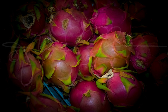 Fruit Dragon Chinatown Honolulu Hawaii